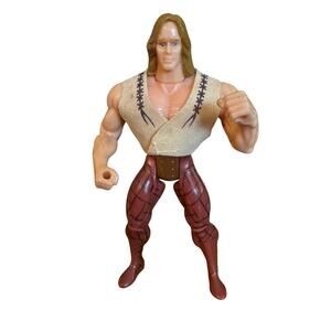 1996 ToyBiz Hercules Legendary Journeys 5" Action Figure With Arm Action & Vest